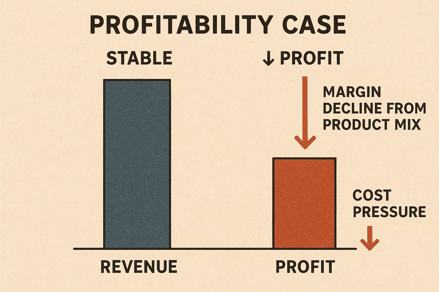 Profitability case structure example